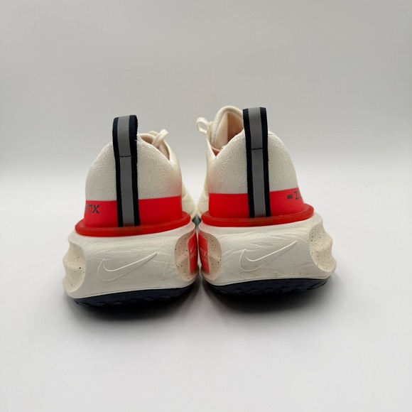 Nike Men's Size 13 ZoomX Invincible Run 3 White Bright Crimson DR2615-101 NEW - Picture 2 of 6